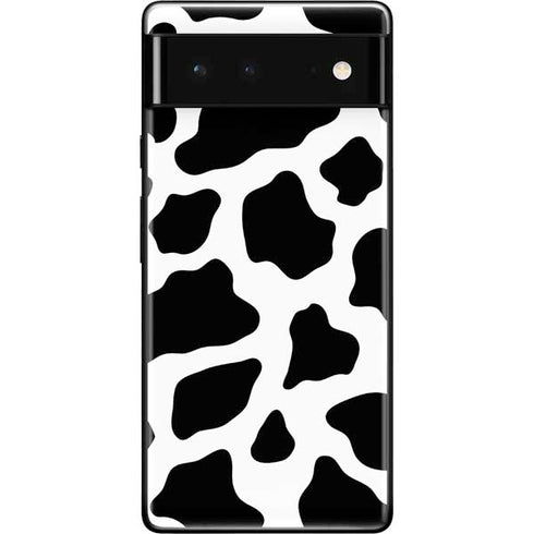 Cow Pattern Animal Print Google Pixel 6 Skin
